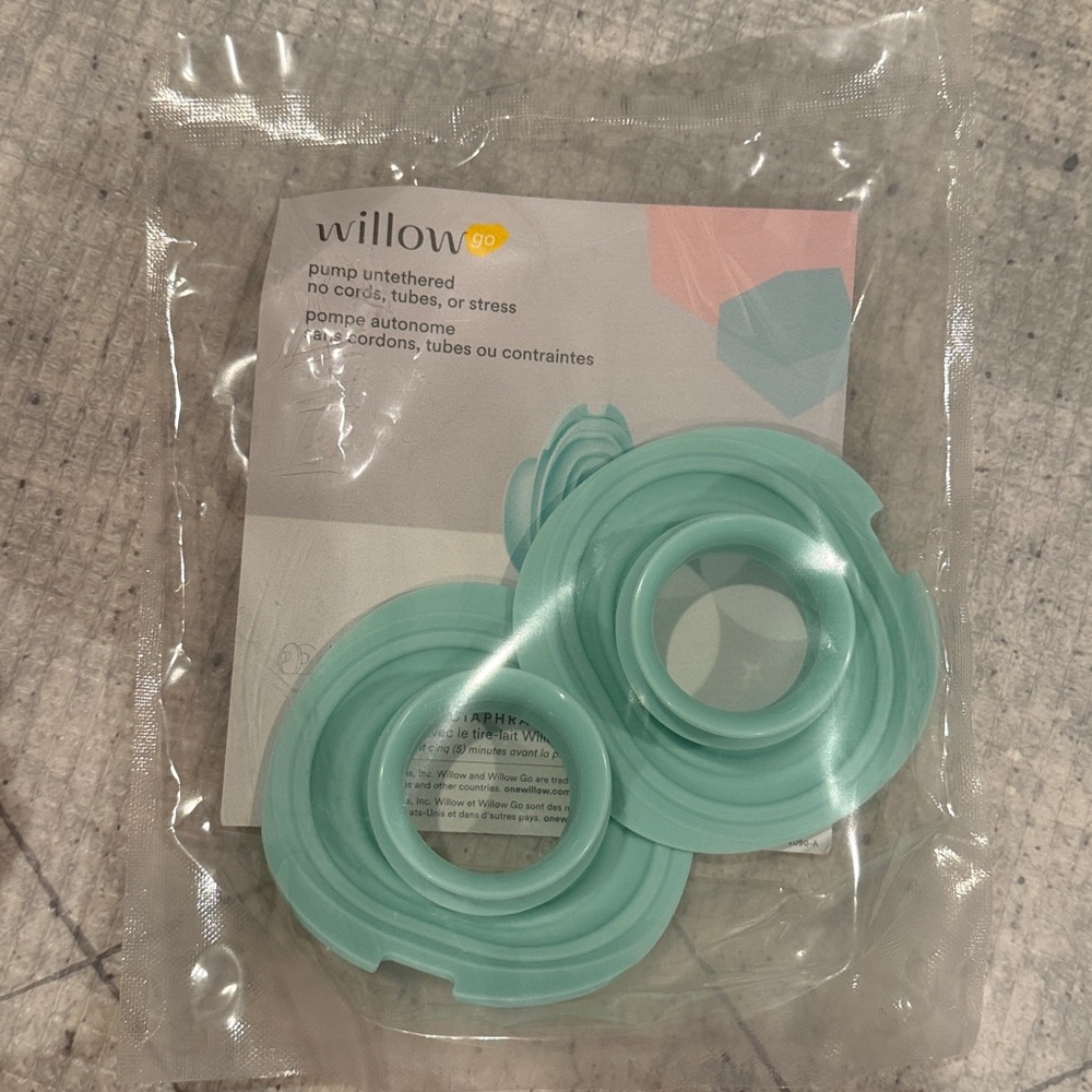 Willow Go Pump Set of 2 Diaphragms